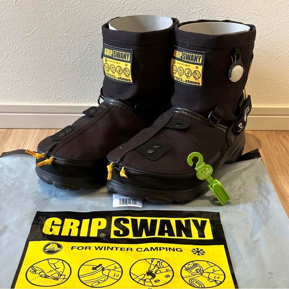 GRIP SWANY X ATMOS X CROCS CLASSIC ALL TERRAIN CLOG ( mens 11 / women’s 13 )